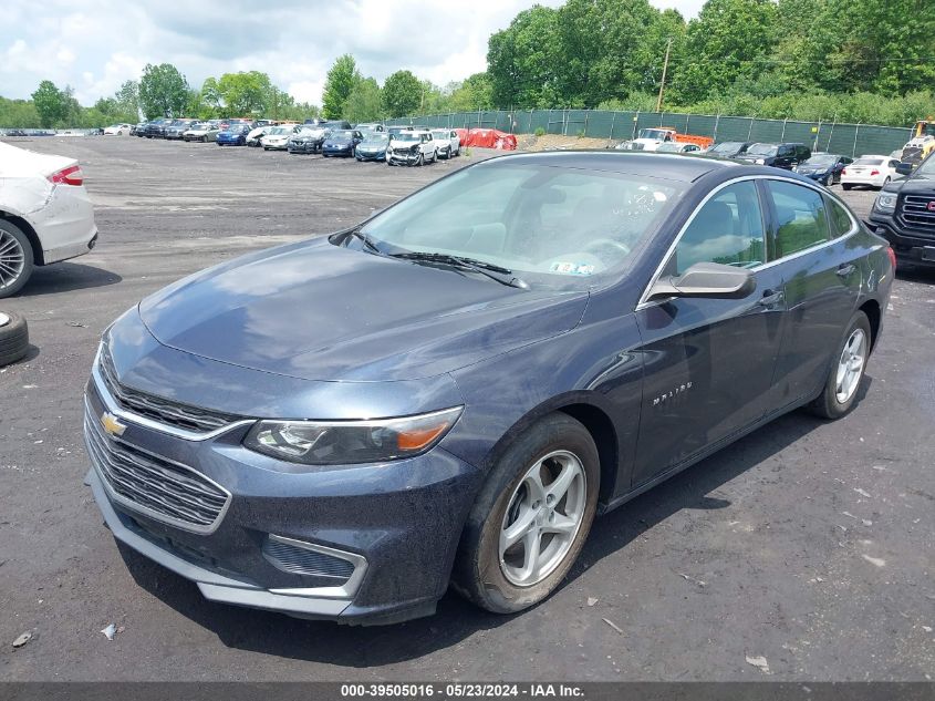 2017 Chevrolet Malibu Ls VIN: 1G1ZB5ST7HF242677 Lot: 39505016