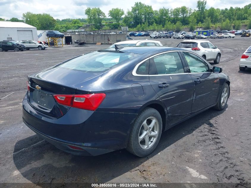 2017 Chevrolet Malibu Ls VIN: 1G1ZB5ST7HF242677 Lot: 39505016