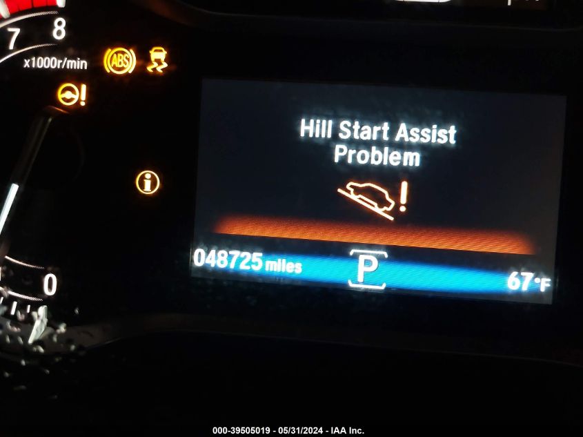 2017 Honda Pilot Ex-L VIN: 5FNYF6H81HB054273 Lot: 39505019