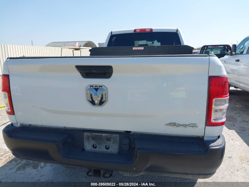 2022 Ram 2500 Tradesman 4X4 8' Box VIN: 3C6UR5HJ1NG154986 Lot: 39505022