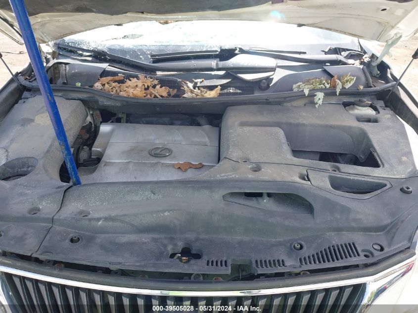 2010 Lexus Rx 350 VIN: 2T2BK1BA6AC014499 Lot: 39505028