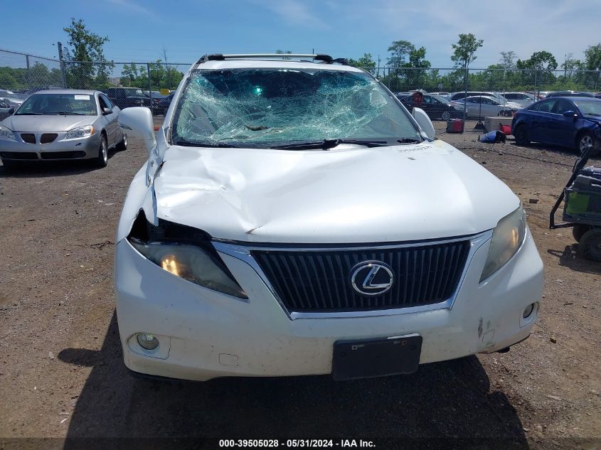 2010 Lexus Rx 350 VIN: 2T2BK1BA6AC014499 Lot: 39505028