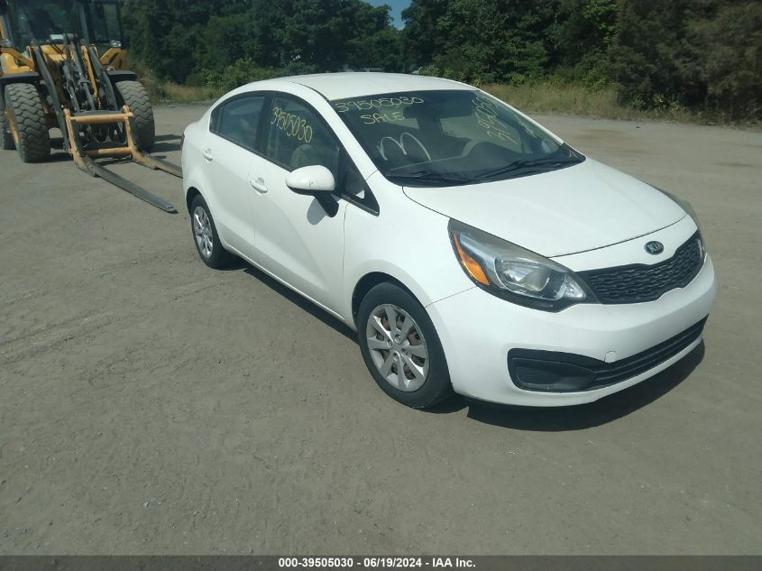 2015 Kia Rio Lx VIN: KNADM4A34F6450940 Lot: 39505030