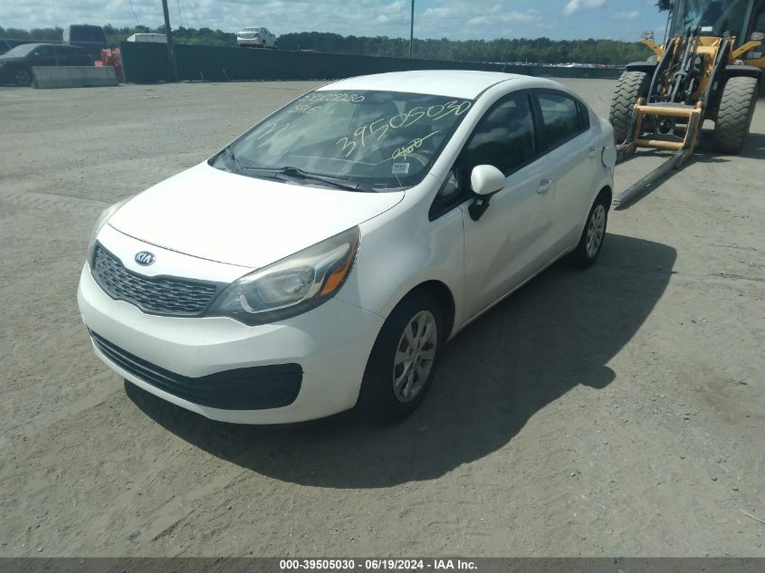 2015 Kia Rio Lx VIN: KNADM4A34F6450940 Lot: 39505030