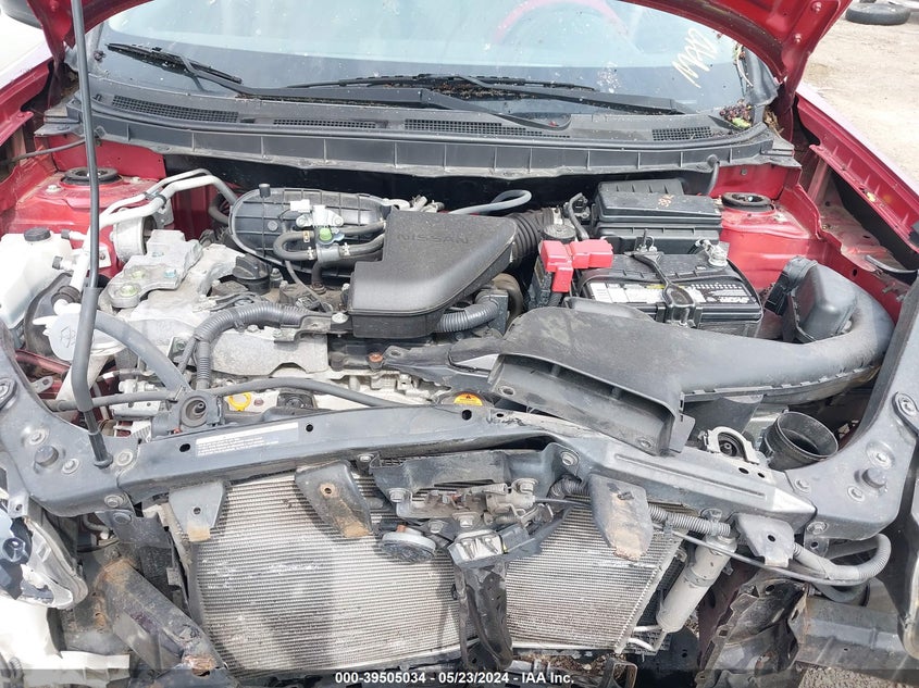 2014 Nissan Rogue Select S VIN: JN8AS5MV4EW714417 Lot: 39505034