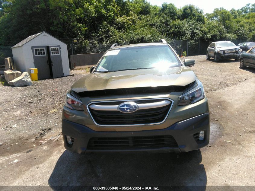 2022 Subaru Outback Premium VIN: 4S4BTACC7N3154976 Lot: 39505040