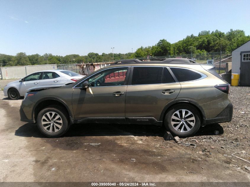 2022 Subaru Outback Premium VIN: 4S4BTACC7N3154976 Lot: 39505040