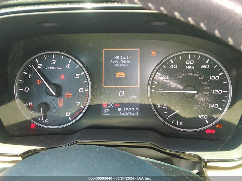 2022 Subaru Outback Premium VIN: 4S4BTACC7N3154976 Lot: 39505040