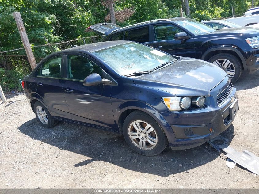 2015 Chevrolet Sonic Lt Manual VIN: 1G1JD5SH7F4188874 Lot: 39505043