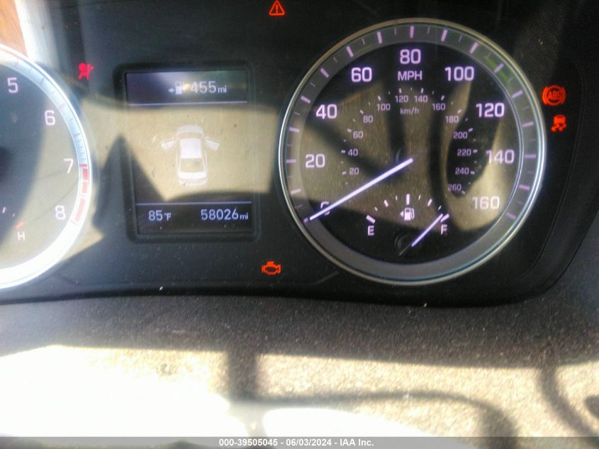 2018 Hyundai Sonata Se VIN: 5NPE24AF4JH640081 Lot: 39505045