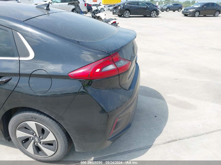 2018 Hyundai Ioniq Hybrid Sel VIN: KMHC75LC2JU070214 Lot: 39505050