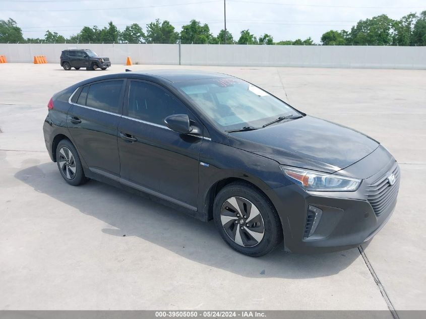 2018 Hyundai Ioniq Hybrid Sel VIN: KMHC75LC2JU070214 Lot: 39505050