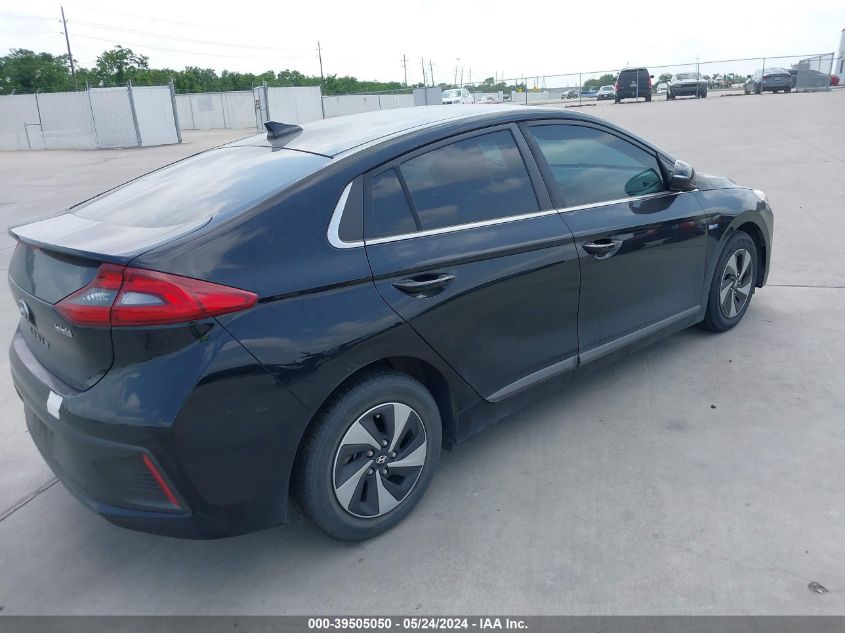 2018 Hyundai Ioniq Hybrid Sel VIN: KMHC75LC2JU070214 Lot: 39505050