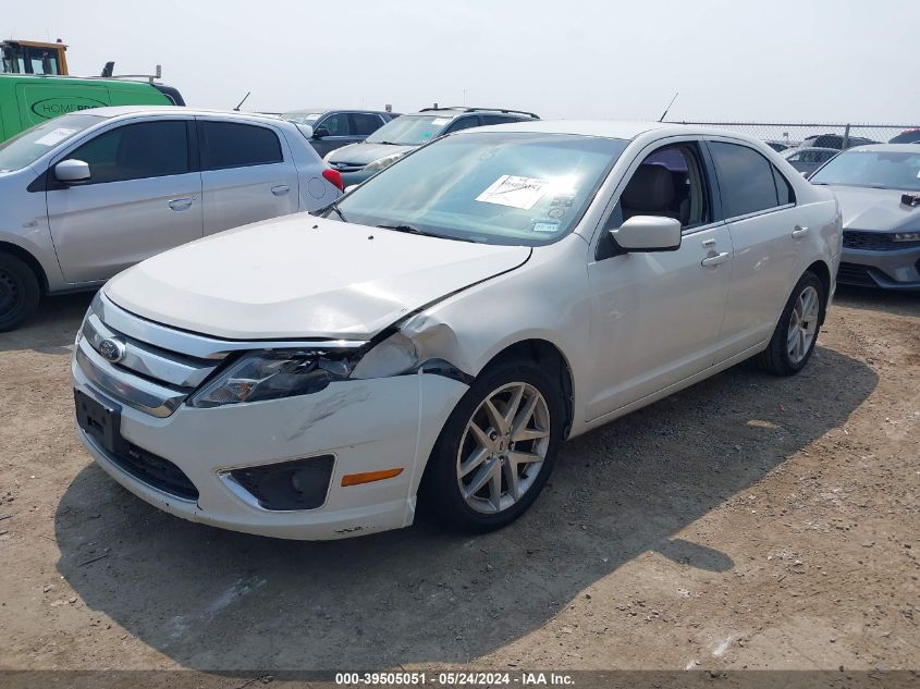 2012 Ford Fusion Sel VIN: 3FAHP0JA5CR398595 Lot: 39505051