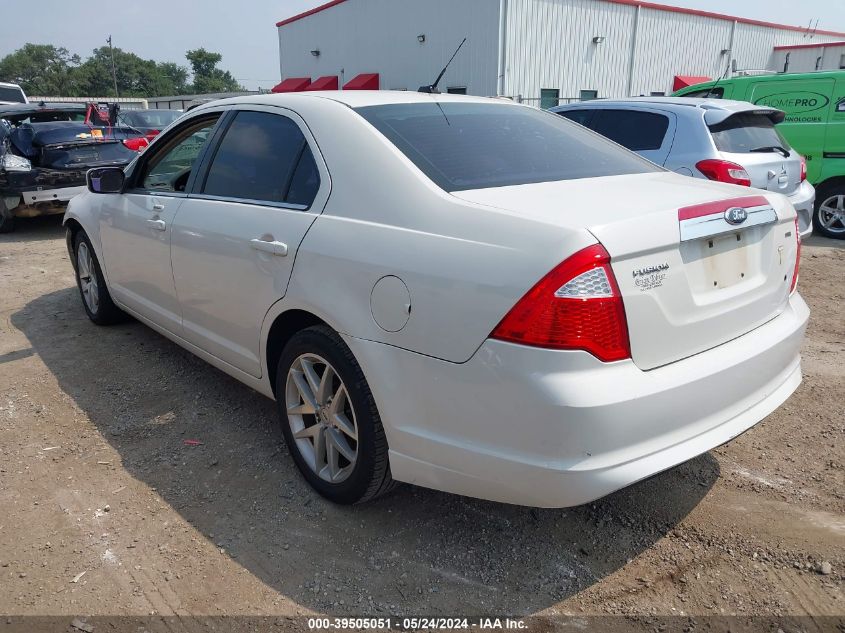 2012 Ford Fusion Sel VIN: 3FAHP0JA5CR398595 Lot: 39505051