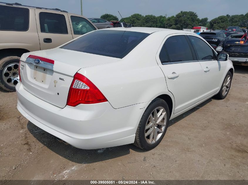 2012 Ford Fusion Sel VIN: 3FAHP0JA5CR398595 Lot: 39505051