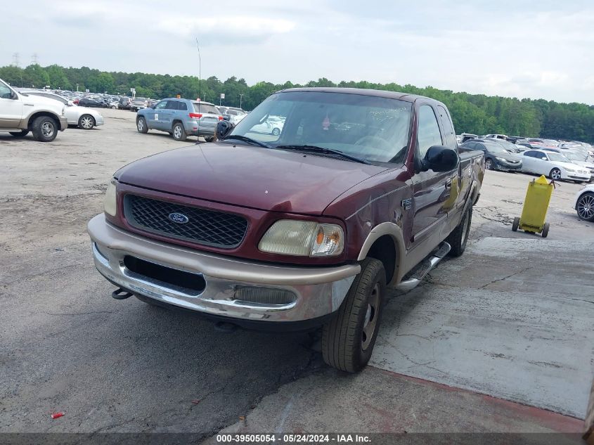 1998 Ford F-150 Lariat/Standard/Xl/Xlt VIN: 1FTZX18W3WNA51750 Lot: 39505054