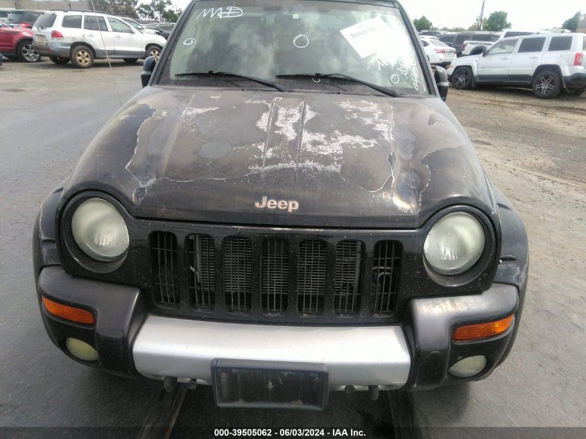 2004 Jeep Liberty Renegade VIN: 1J4GL38K24W161878 Lot: 39505062