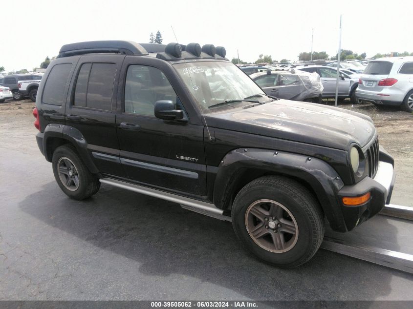 2004 Jeep Liberty Renegade VIN: 1J4GL38K24W161878 Lot: 39505062