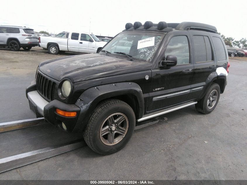 2004 Jeep Liberty Renegade VIN: 1J4GL38K24W161878 Lot: 39505062