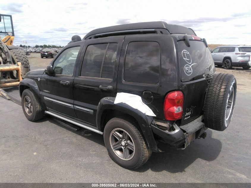 2004 Jeep Liberty Renegade VIN: 1J4GL38K24W161878 Lot: 39505062