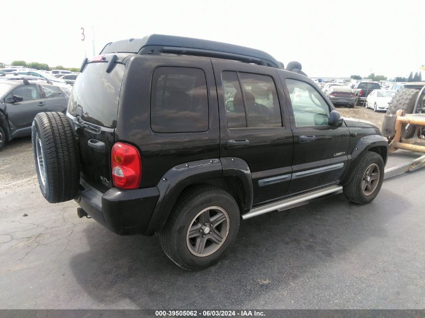 2004 Jeep Liberty Renegade VIN: 1J4GL38K24W161878 Lot: 39505062