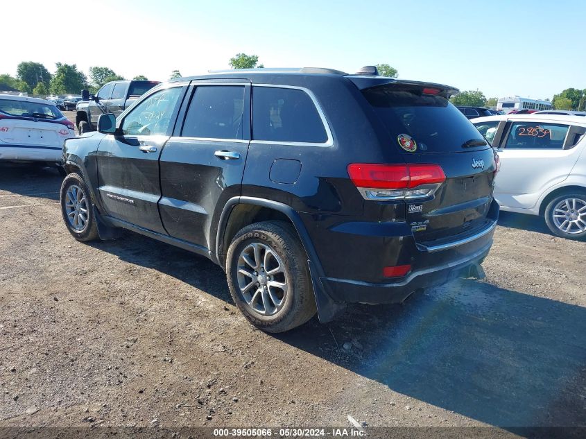 2014 Jeep Grand Cherokee Limited VIN: 1C4RJFBGXEC366314 Lot: 39505066