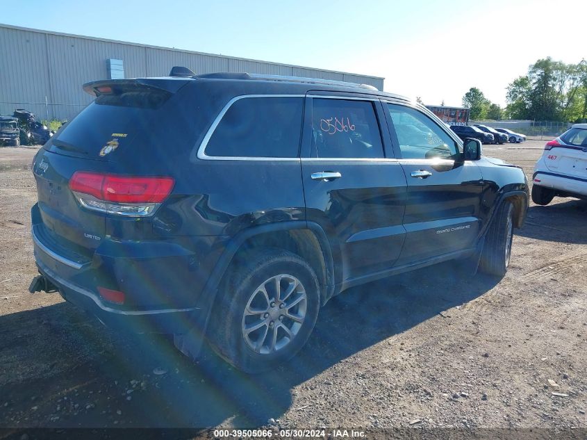 2014 Jeep Grand Cherokee Limited VIN: 1C4RJFBGXEC366314 Lot: 39505066