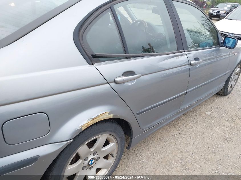 2004 BMW 325I VIN: WBAET37434NJ42016 Lot: 39505074