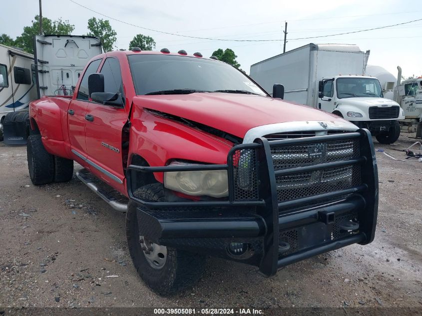 2004 Dodge Ram 3500 Slt/Laramie VIN: 3D7MU48C94G156542 Lot: 39505081