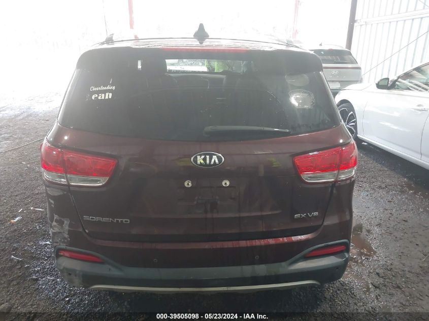 2018 KIA SORENTO 3.3L EX - 5XYPHDA51JG352685