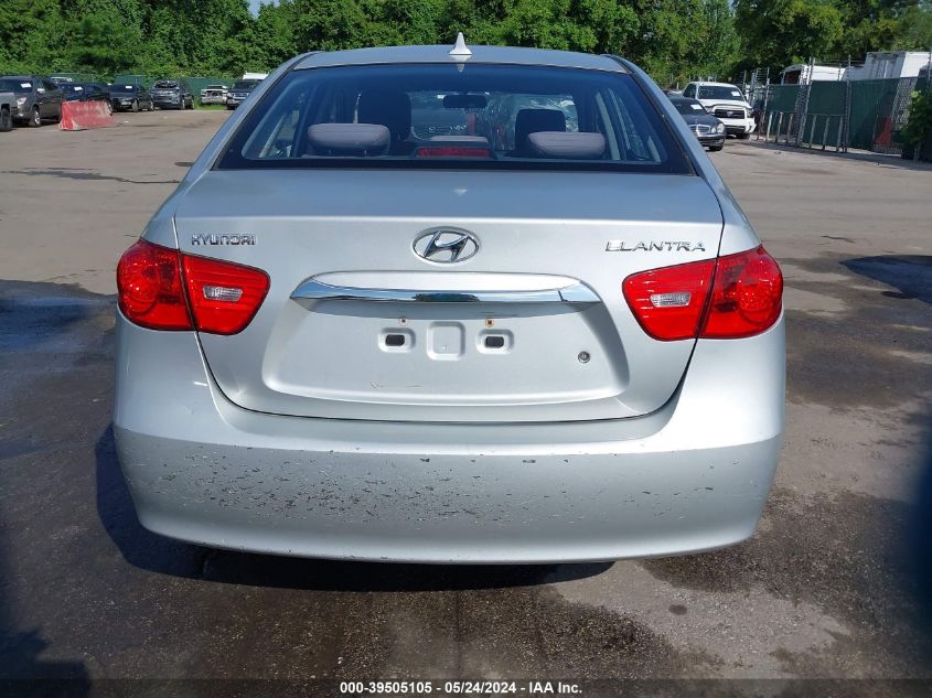 2010 Hyundai Elantra Se VIN: KMHDU4AD4AU991580 Lot: 39505105