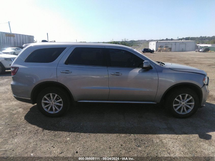 2019 Dodge Durango Sxt Awd VIN: 1C4RDJAG4KC586684 Lot: 39505111