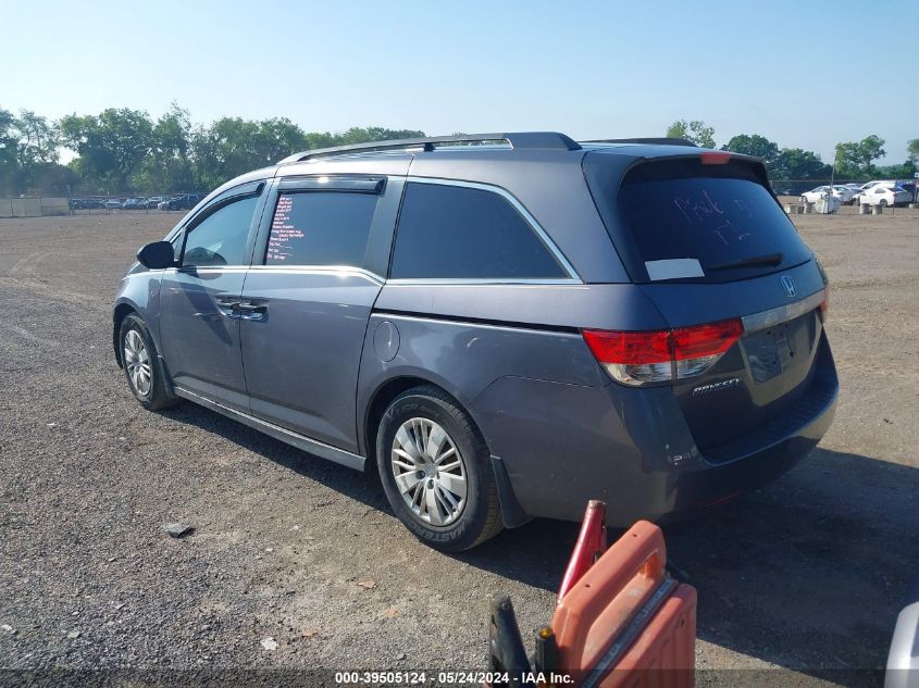 2015 Honda Odyssey Lx VIN: 5FNRL5H26FB099645 Lot: 39505124