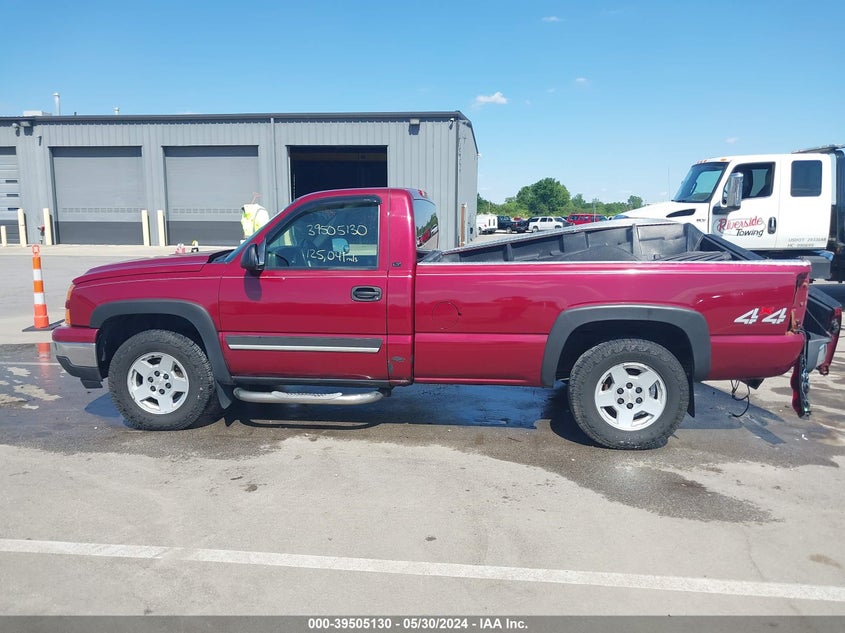 2006 Chevrolet Silverado 1500 Lt1 VIN: 1GCEK14V06E222741 Lot: 39505130