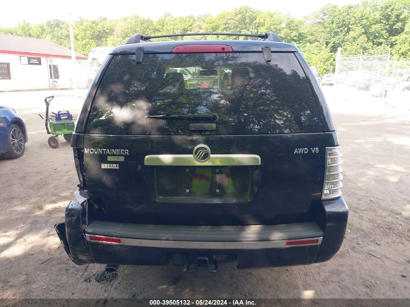 2010 Mercury Mountaineer Premier VIN: 4M2EN4J86AUJ01261 Lot: 39505132