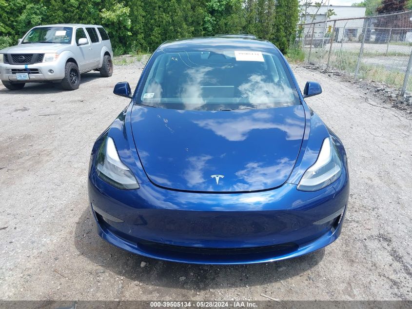 2021 Tesla Model 3 Performance Dual Motor All-Wheel Drive VIN: 5YJ3E1EC6MF991008 Lot: 39505134