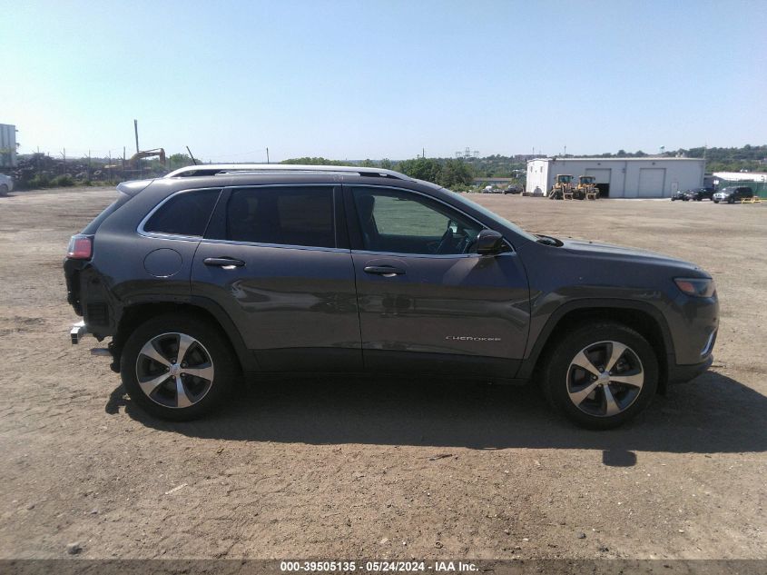 2019 Jeep Cherokee Limited 4X4 VIN: 1C4PJMDX4KD310335 Lot: 39505135