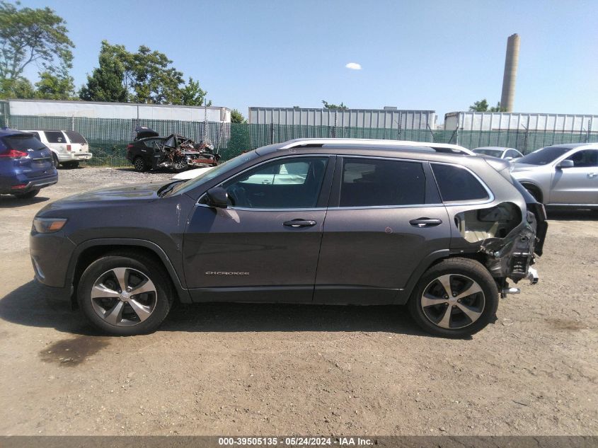 2019 Jeep Cherokee Limited 4X4 VIN: 1C4PJMDX4KD310335 Lot: 39505135