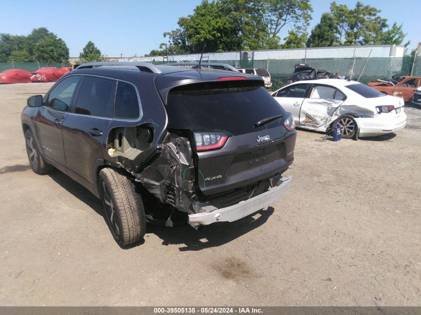 2019 Jeep Cherokee Limited 4X4 VIN: 1C4PJMDX4KD310335 Lot: 39505135