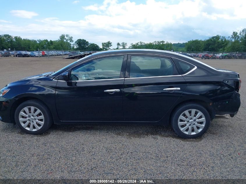 2017 Nissan Sentra Sv VIN: 3N1AB7AP6HL695069 Lot: 39505142