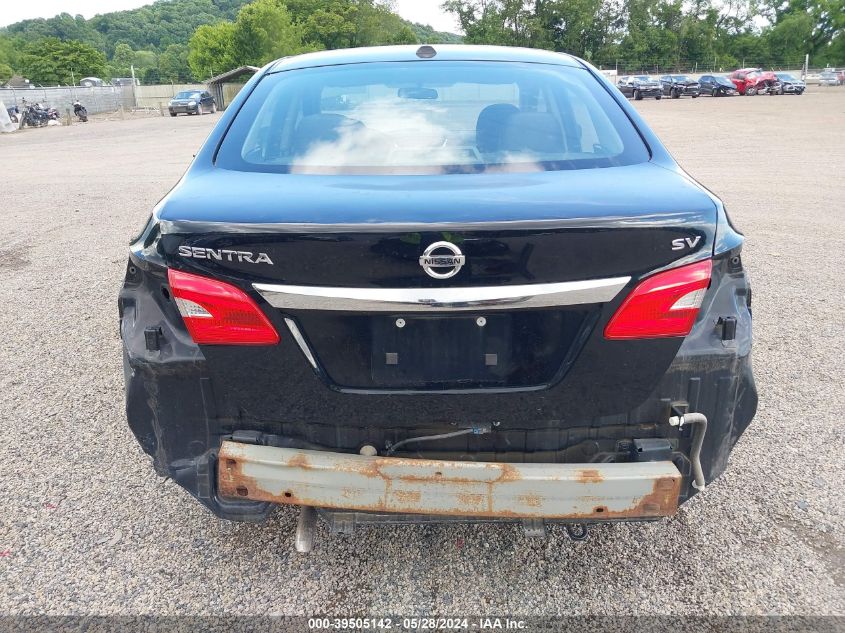 2017 Nissan Sentra Sv VIN: 3N1AB7AP6HL695069 Lot: 39505142