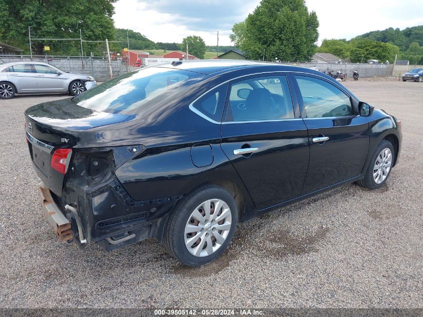 2017 Nissan Sentra Sv VIN: 3N1AB7AP6HL695069 Lot: 39505142