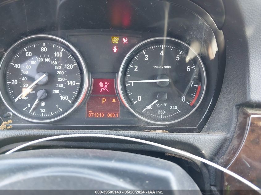 2010 BMW 328I I Sulev VIN: WBAWR3C51AP463165 Lot: 39505143