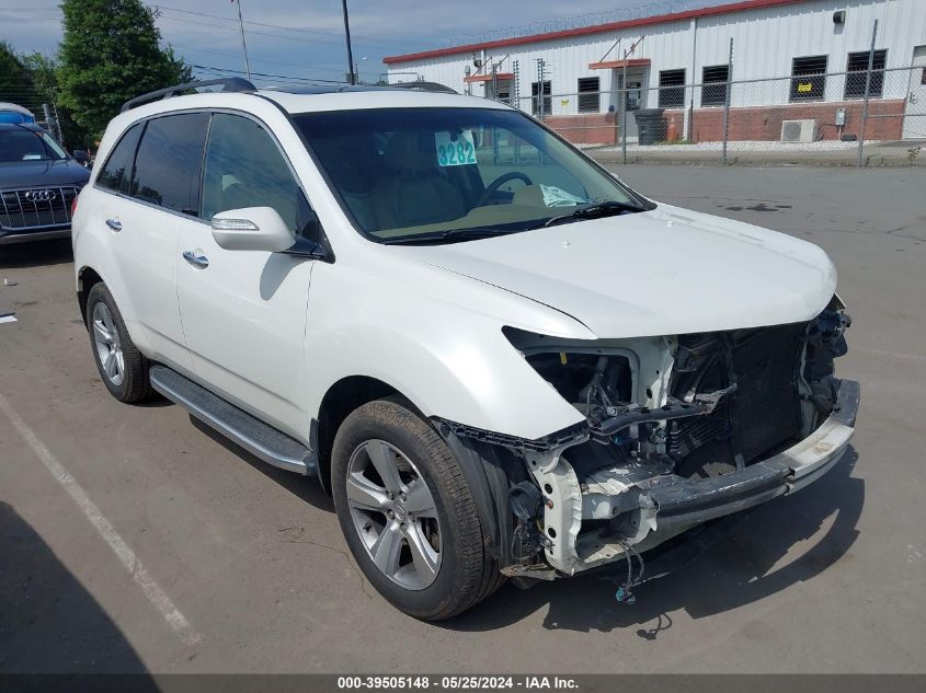 2010 Acura Mdx VIN: 2HNYD2H2XAH532226 Lot: 39505148