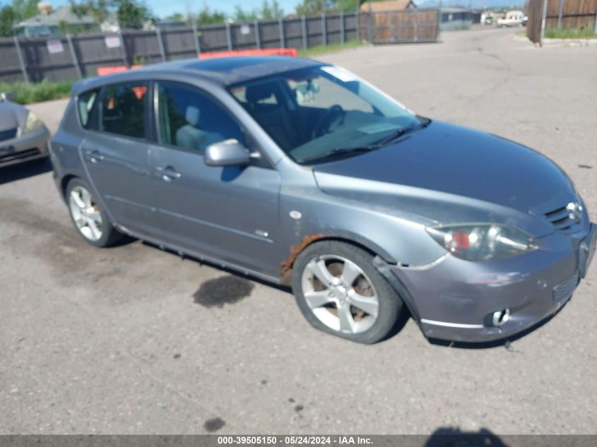 2005 Mazda Mazda3 S VIN: JM1BK343451237827 Lot: 39505150