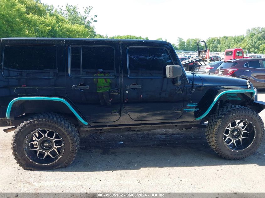 2015 Jeep Wrangler Unlimited Sahara VIN: 1C4HJWEG6FL517013 Lot: 39505162