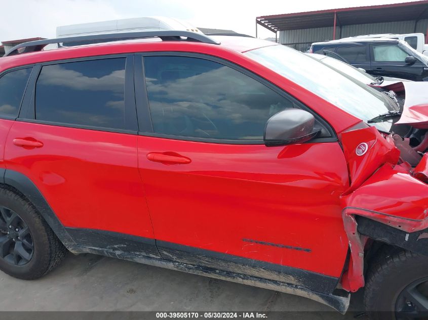 2017 Jeep Cherokee Trailhawk 4X4 VIN: 1C4PJMBS6HW588030 Lot: 39505170