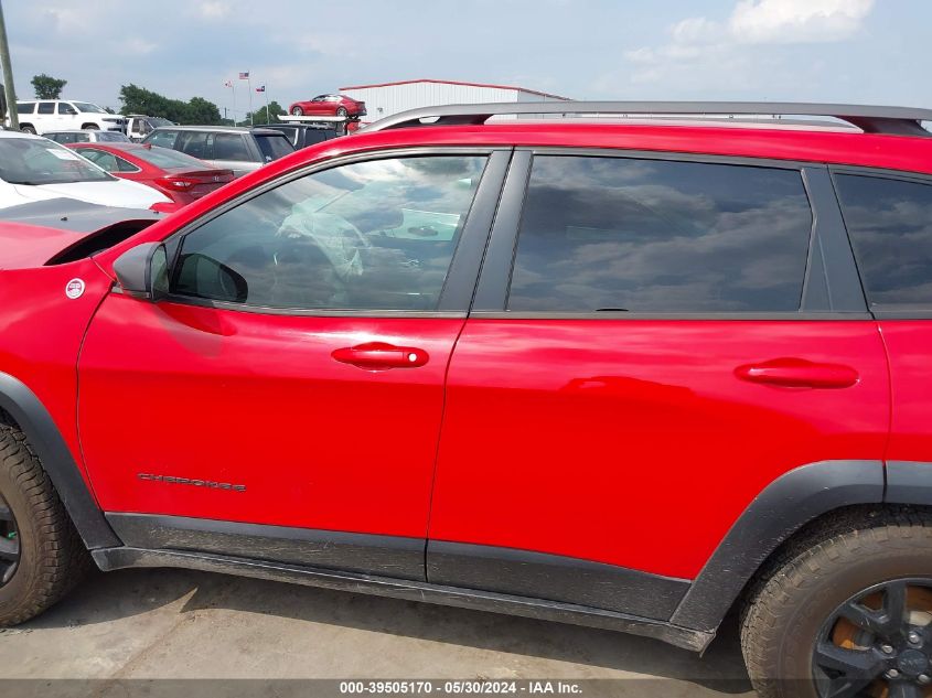 2017 Jeep Cherokee Trailhawk 4X4 VIN: 1C4PJMBS6HW588030 Lot: 39505170