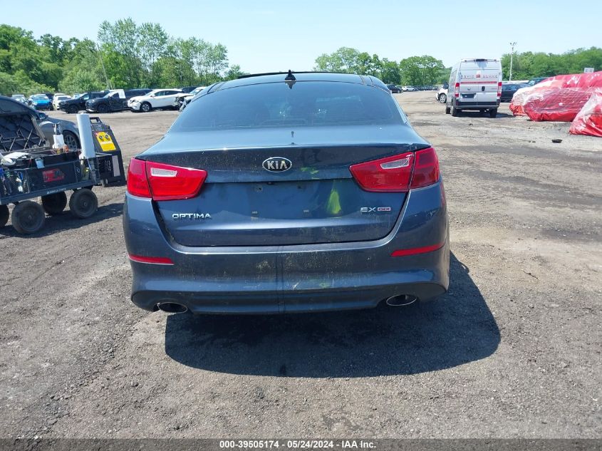 2015 Kia Optima Ex VIN: 5XXGN4A73FG382647 Lot: 39505174